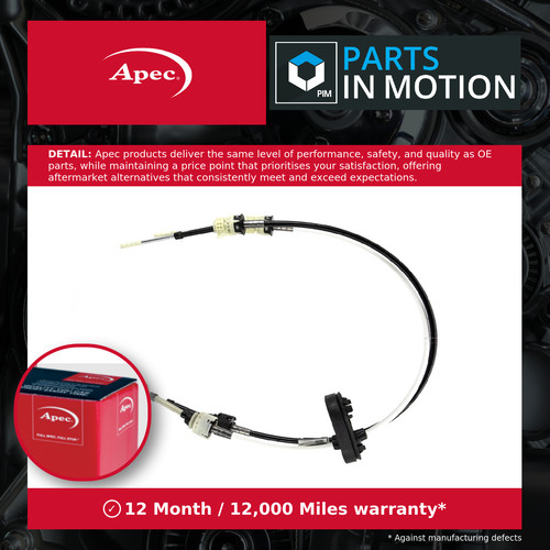 Gear change cable - gear,