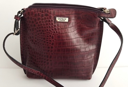 Osprey london burgundy leather - london,