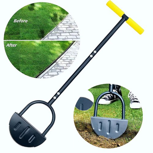 Saw tooth lawn edging tool - saw-tooth,