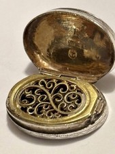 George III Curved Oval Silver
