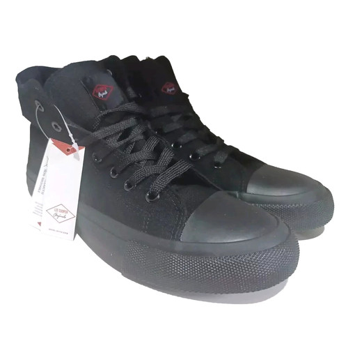 New lee cooper all black - new,