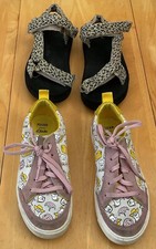 Girls Bundle Of Shoes Size UK 12-13 Kids Clarks M&S