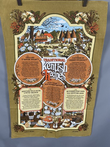 Vintage tea towel retro - vintage,