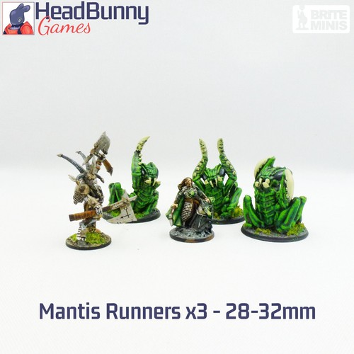 Giant mantis runners alien - 3x,