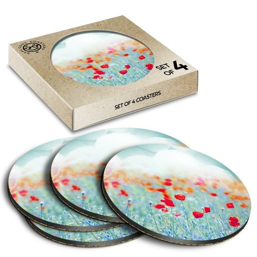 Boxed round coasters - x,