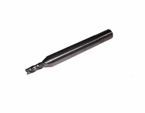 Flute endmill 2mm threaded - flute, (threaded