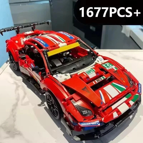 Moc technic ferrari 488 gte - ferrari,