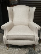 laura ashley armchairs - Southwold Chair - Biege Dalton Fabric