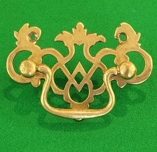 Brass Chippendale pierced swan