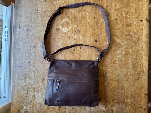 Fat face dark brown leather - fat,