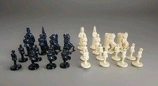 Vintage Ajedrez Fantasia