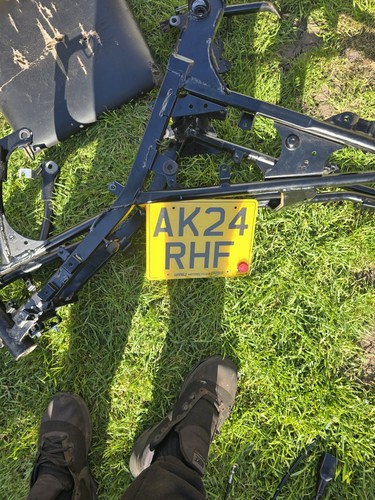 Suzuki gsxr 125 main - main, frame