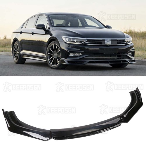 Gloss front bumper - front, lip