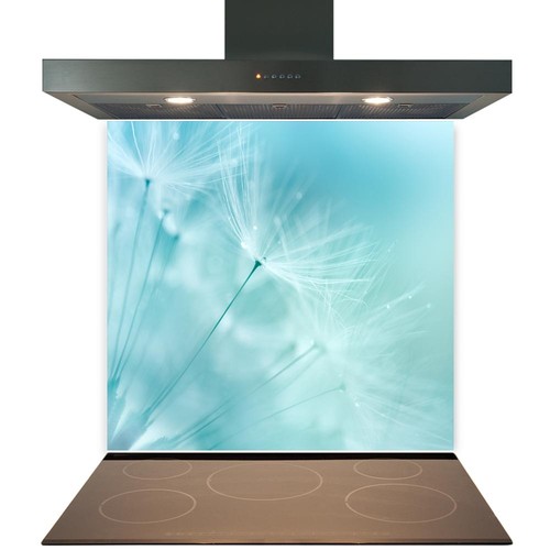 Glass splashback for kitchen - glass,