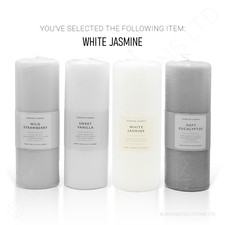 XL pillar scented candle 70h