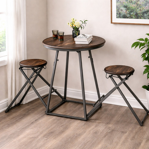 Bar table set - set, folding