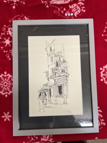 Scarce vintage ronald searle - vintage,
