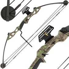 55lb Camo Compound Bow and Arrow Tactical Archery Training Target Shooting 