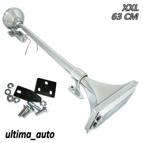 Chromed air horn - air,
