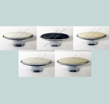 Pack Of 4 x Polished Chrome Oval Shaped Cupboard Cabinet Door Pull Knob