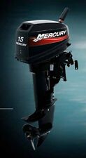 NEW MERCURY 2 Two Stroke 15 HP Outboard Boat Motor Engine Commercial Use 15HP
