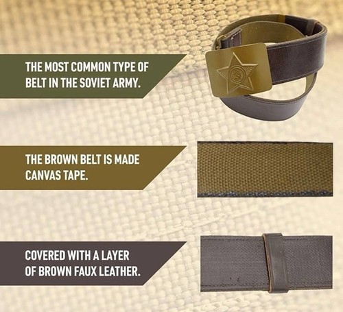 Soviet ww2 vintage belt - ww2,