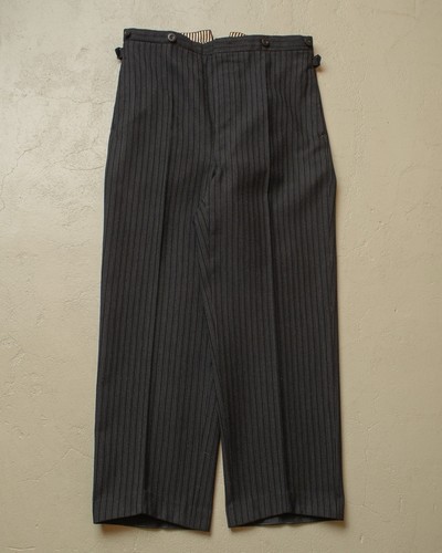 1940s german fishtail striped - 1940s,