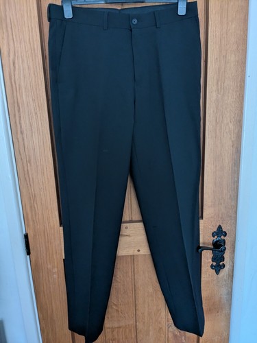 Mens black formal trousers - mens,