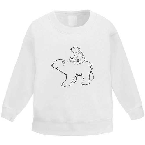Cute polar bear - bear, cub'