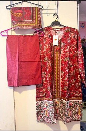 Khaadi women red - women’s, floral