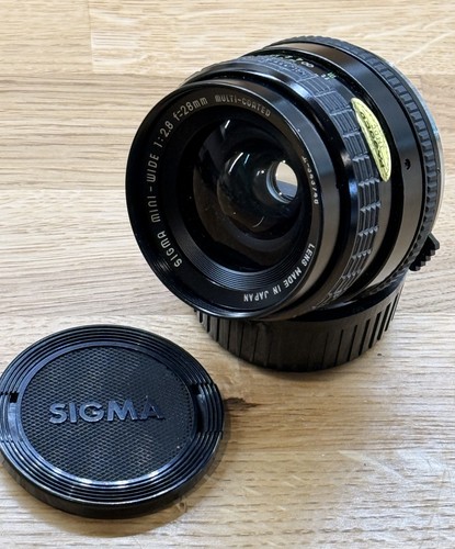 Sigma 28mm mini wide - sigma, mini-wide