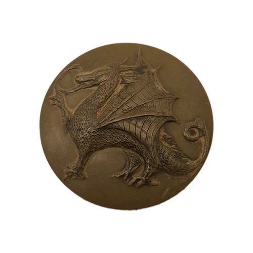 Dragon plaque paperweight - dragon,