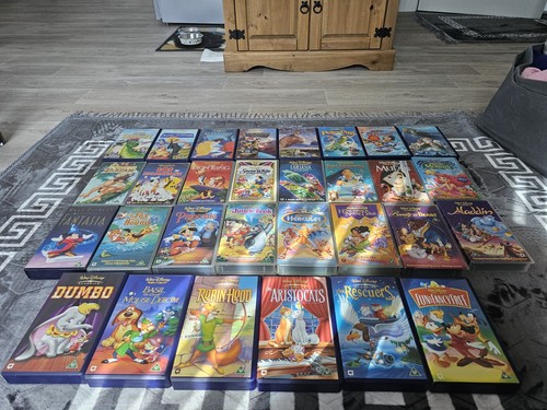 Disney vhs new sealed - disney,