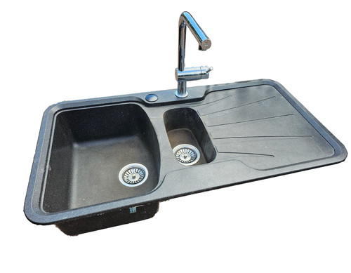 Basin kitchen sink with - 1.5,
