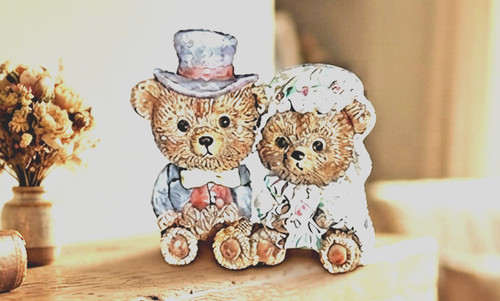 Cherished teddies wedding - cherished,