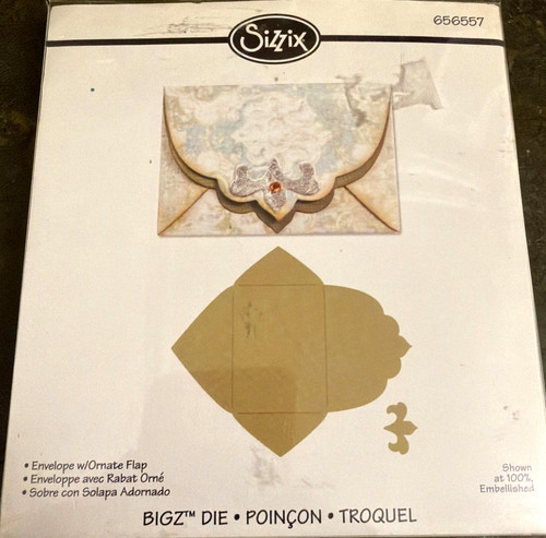 Sizzix bigz die - sizzix, envelope