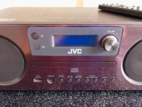 Jvc black compact shelf stereo - jvc,