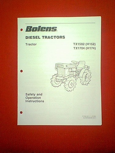 Bolens iseki diesel tractor - iseki,