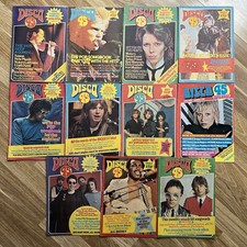 Disco 45 Magazines X 11 Joblot 1970 80s
