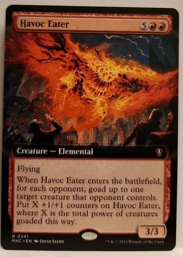 Havoc eater r0341 - rare, mkc