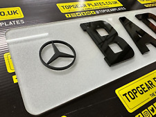 2x 4D Acrylic Stylish  Number