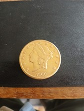 1900 Gold $20 Double Eagle Liberty Head  Coin