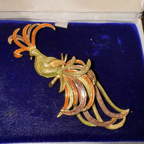 Vintage large bird paradise - vintage, of