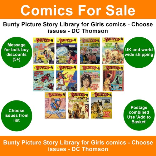 Bunty picture story library - bunty,