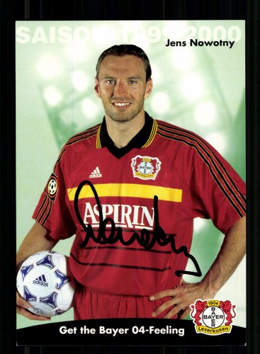 Jens nowotny autograph - autograph, card