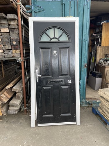 Upvc door black - upvc,