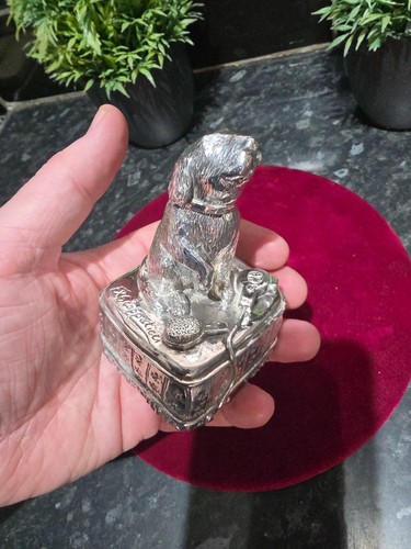 Stelling silver hallmarked dog - stelling,