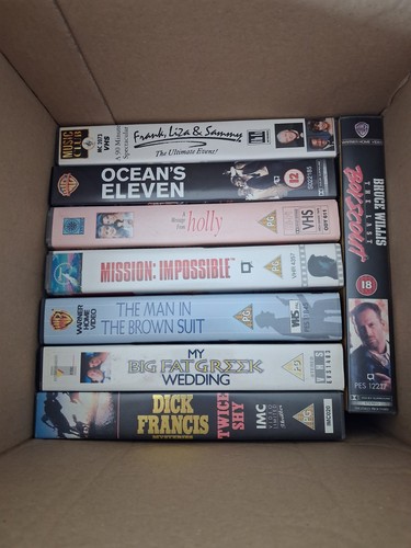 Bundle vhs video tapes - video,