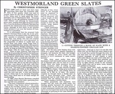 WESTMORLAND GREEN SLATES. A