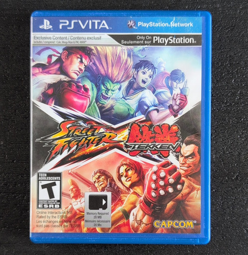 Street fighter tekken - tekken, (ps